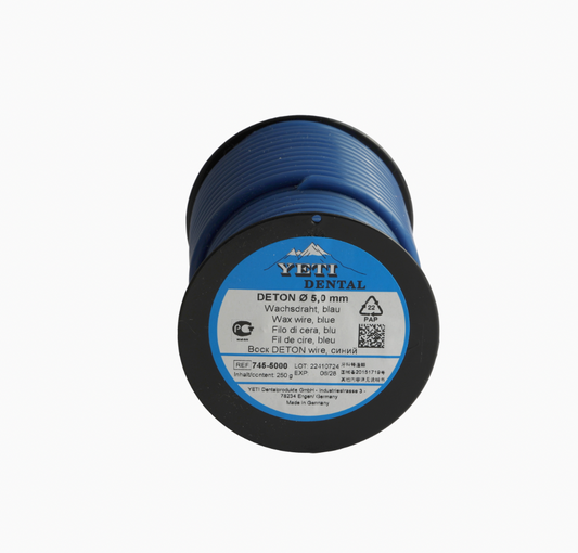 DETON WAX WIRE BLUE, ROLLO DE CERA