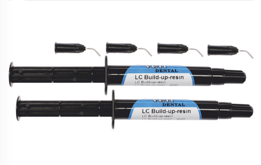 JERINGA DE RESINA CLACINALBELC-BUILD-UP-RESIN (caja con 2)