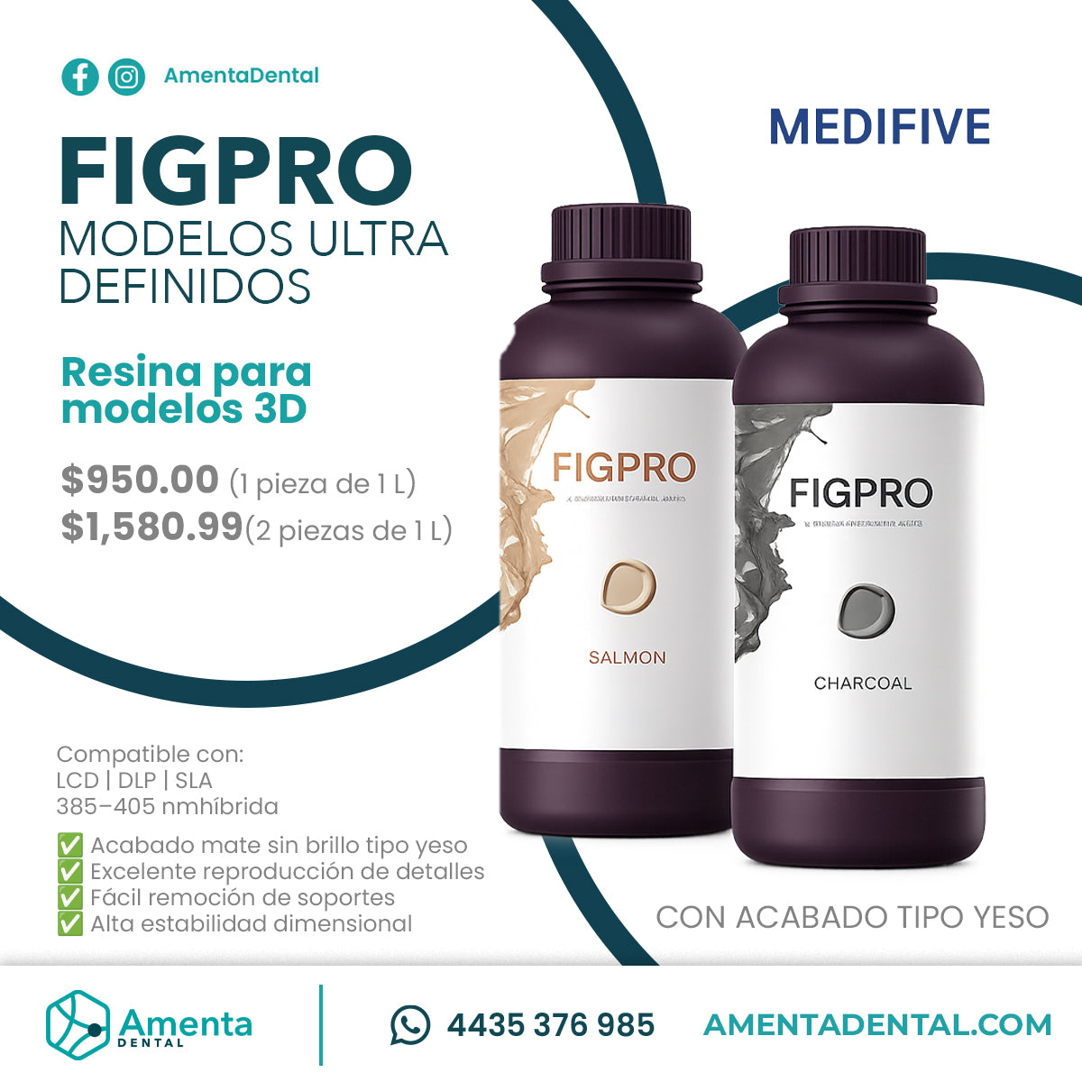 RESINAS PARA MODELOS FIG PRO