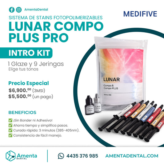 LUNAR COMPO Intro KIT STAIN & GLAZE