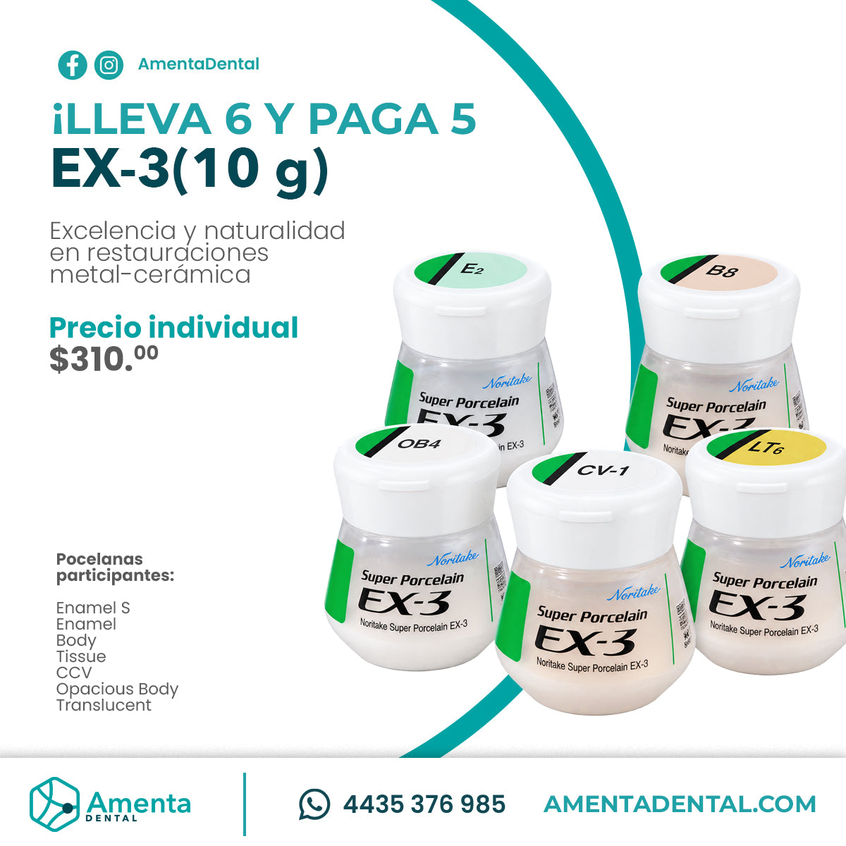 Ex-3 Lleva 6 y Paga 5 (10gr)