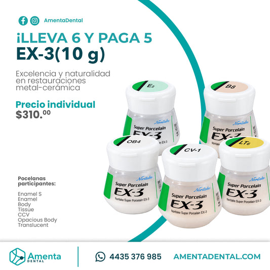 Ex-3 Lleva 6 y Paga 5 (10gr)