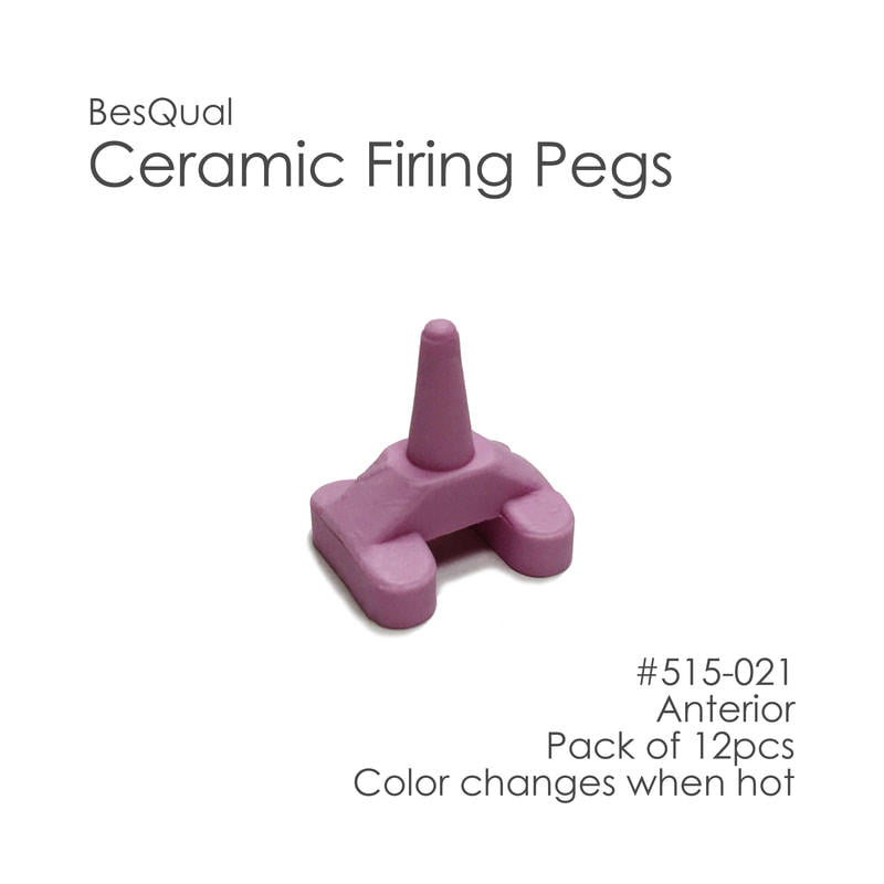 PERNOS DE CERAMICA ROSA PEGS ANTERIORES BESQUAL 515-021