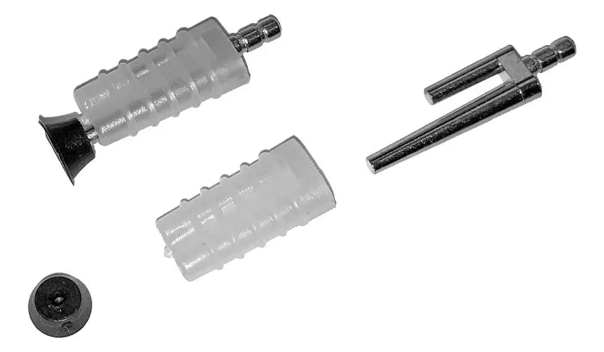 PINS DOBLE CORTO FUNDA PLAST C/100