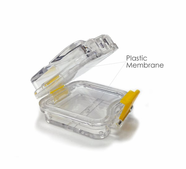 CAJA PLASTICO CON MEMBRANA 2X1.5 INCHES BESQUAL